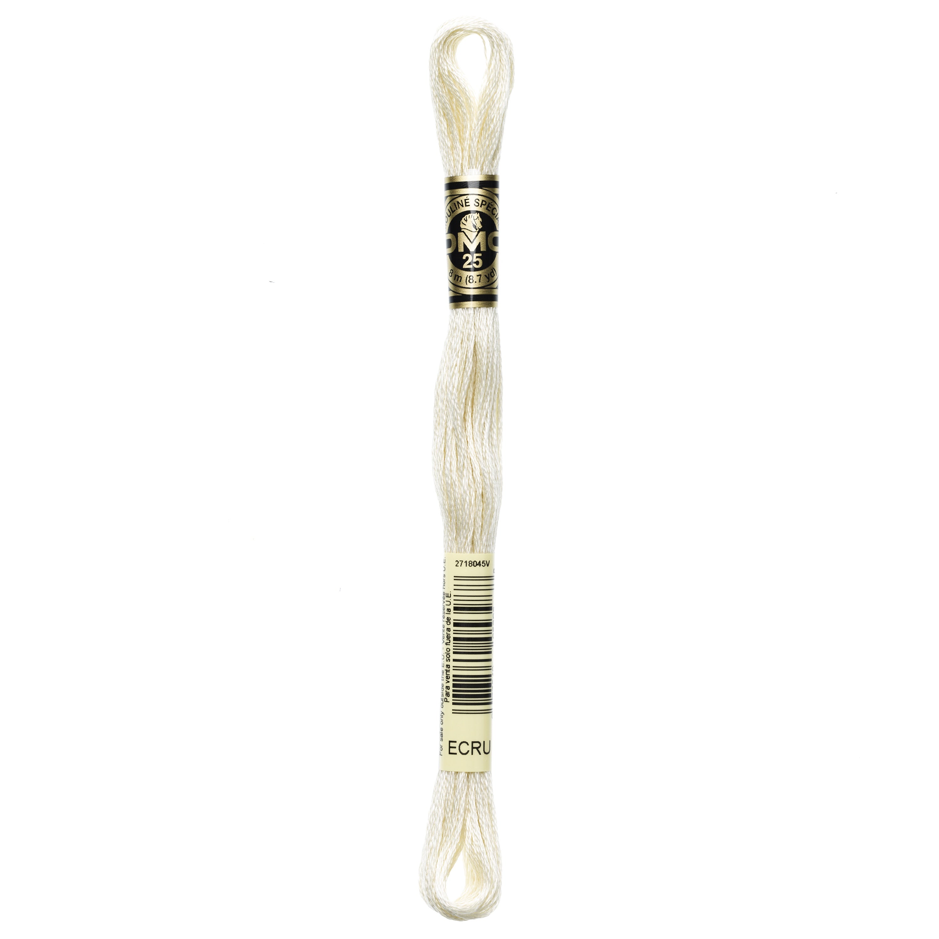 DMC 6-Strand Embroidery Cotton 8.7yd Ecru