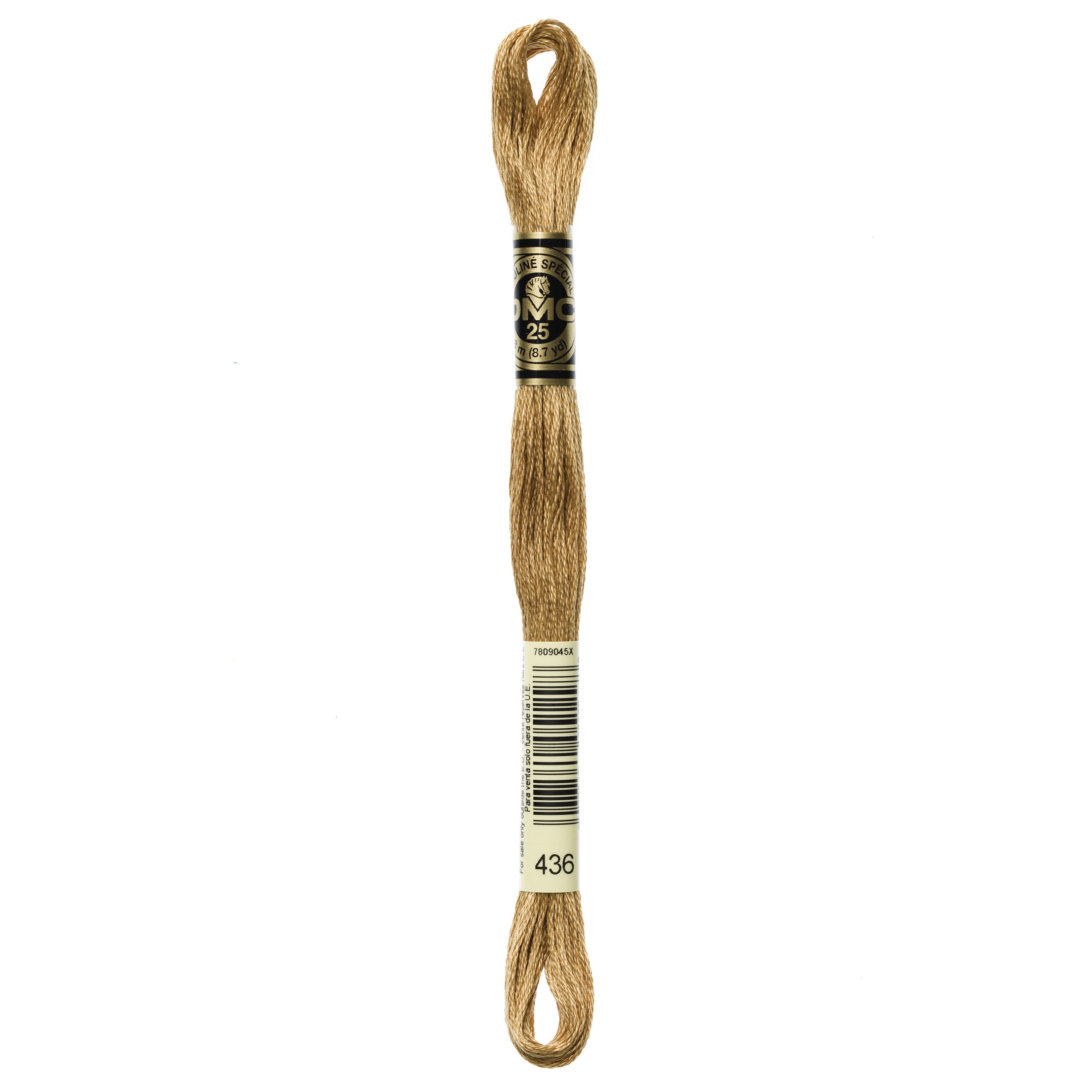 DMC 6-Strand Embroidery Cotton 8.7yd Tan