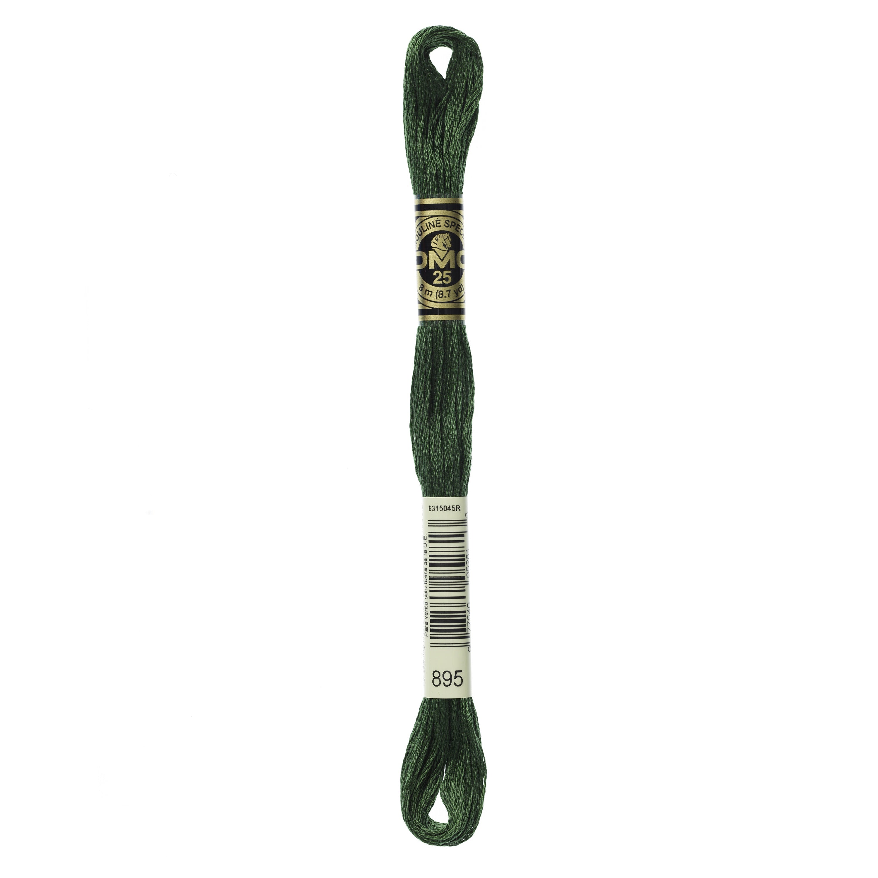 DMC 6-Strand Embroidery Cotton 8.7yd Very Dark Hunter Green