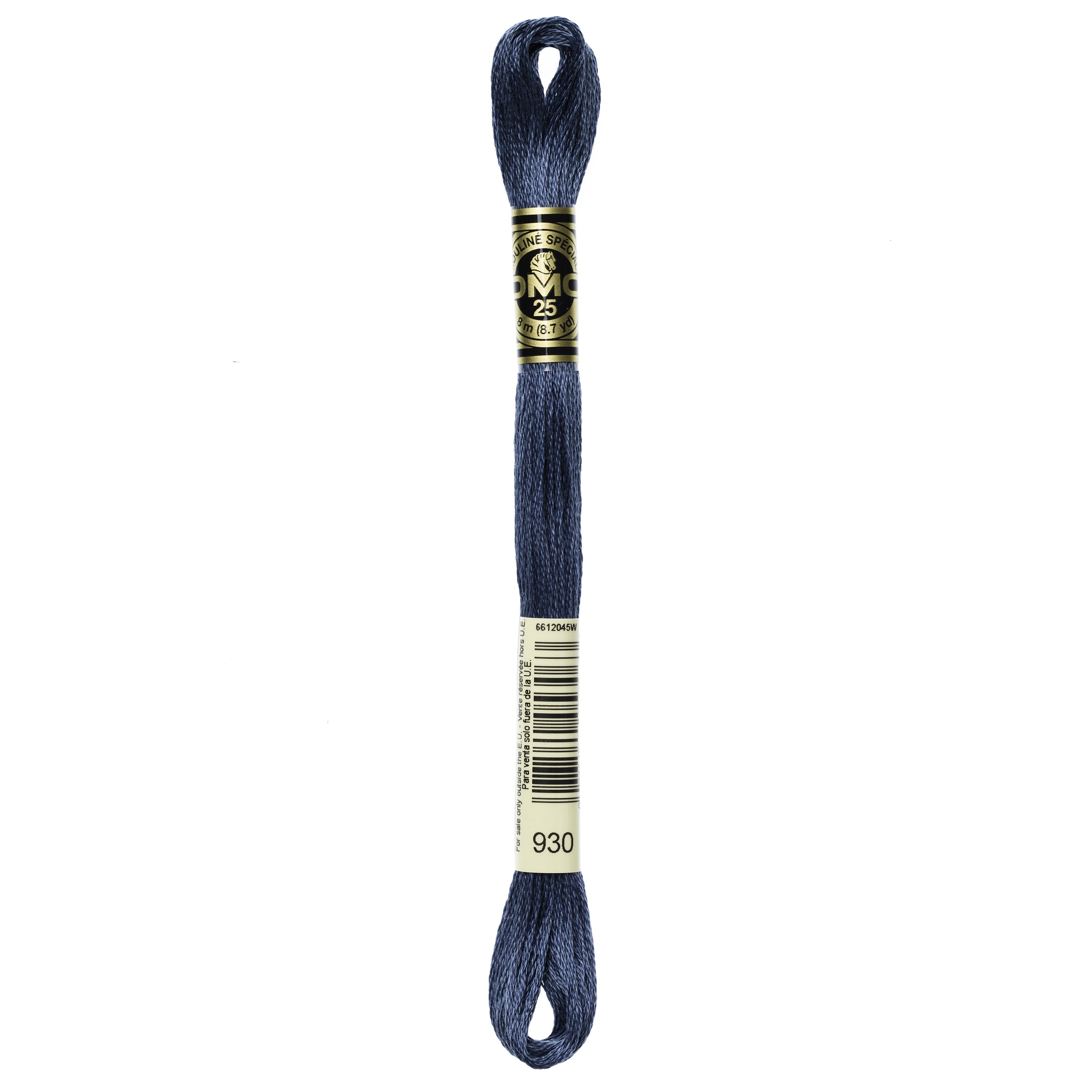 DMC 6-Strand Embroidery Cotton 8.7yd Dark Antique Blue