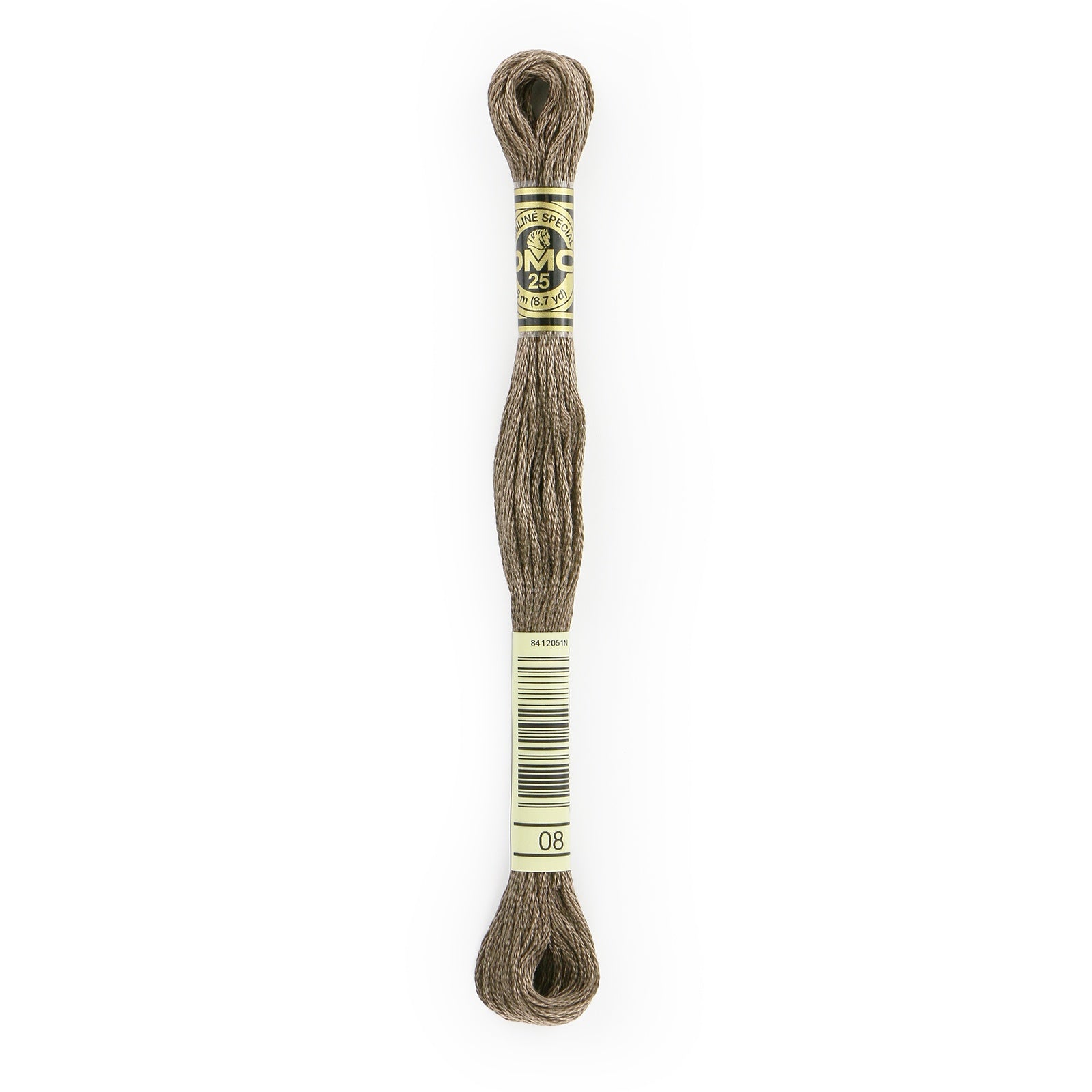 DMC 6-Strand Embroidery Cotton 8.7yd Dark Driftwood