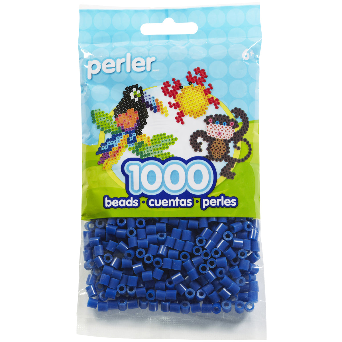 Perler Beads 1,000/Pkg Dark Blue