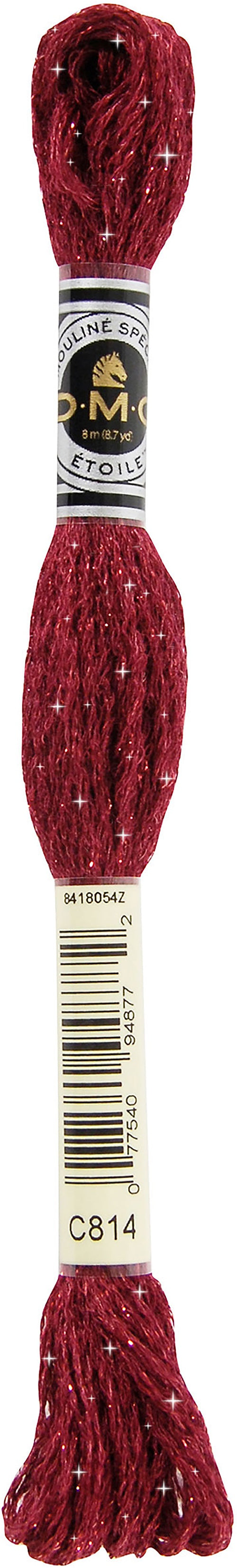 DMC 6-Strand Etoile Embroidery Floss 8.7yd Dark Garnet