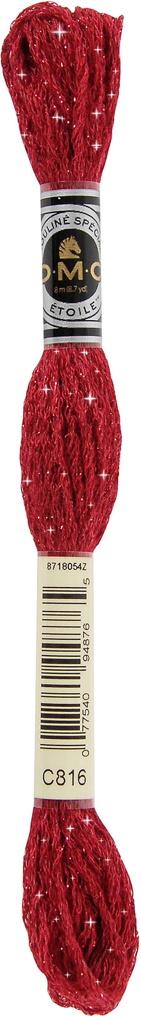 DMC 6-Strand Etoile Embroidery Floss 8.7yd Garnet