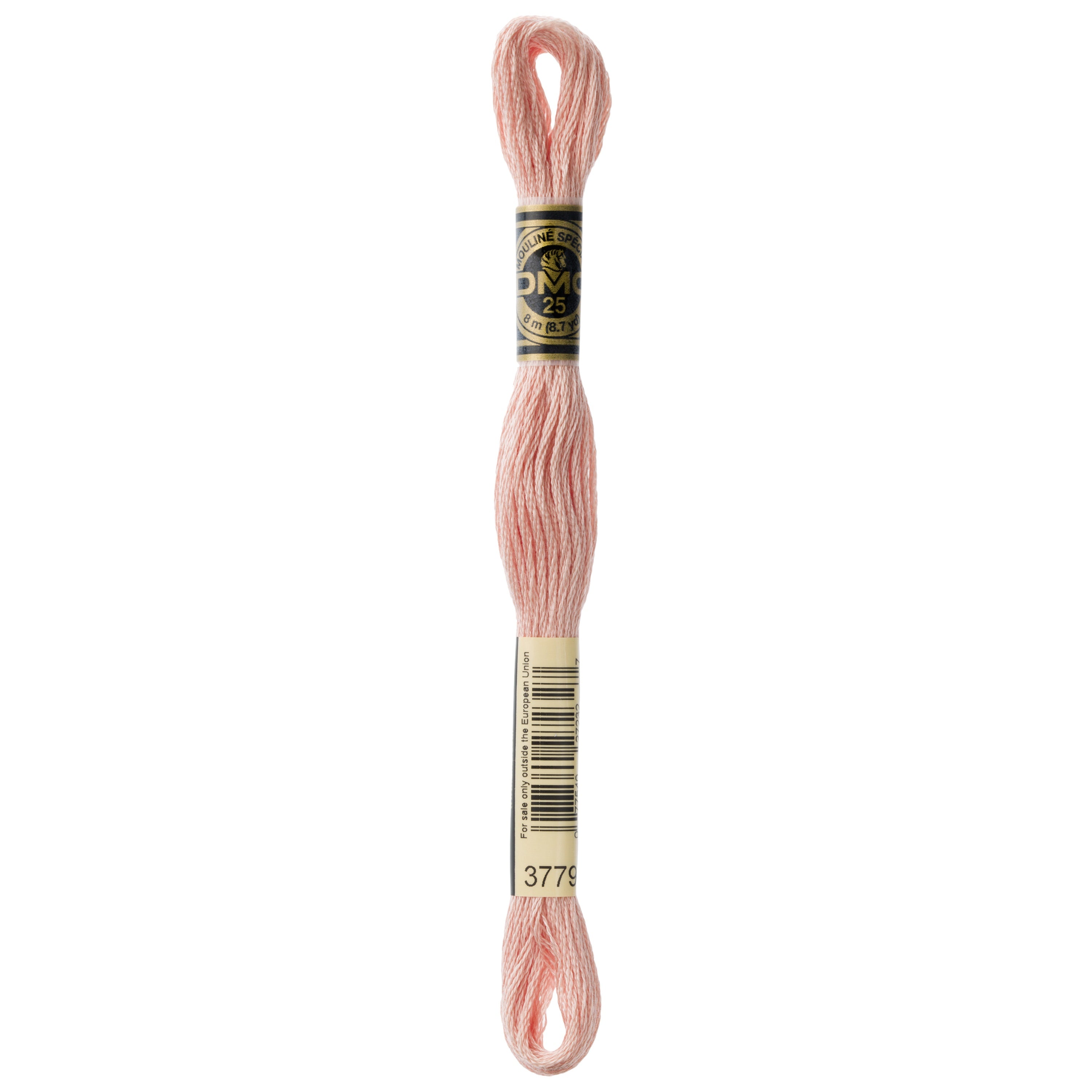 DMC 6-Strand Embroidery Cotton 8.7yd Ultra Very Light Terra Cotta