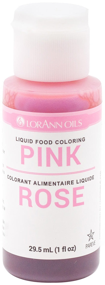 Liquid Food Color 1oz Pink