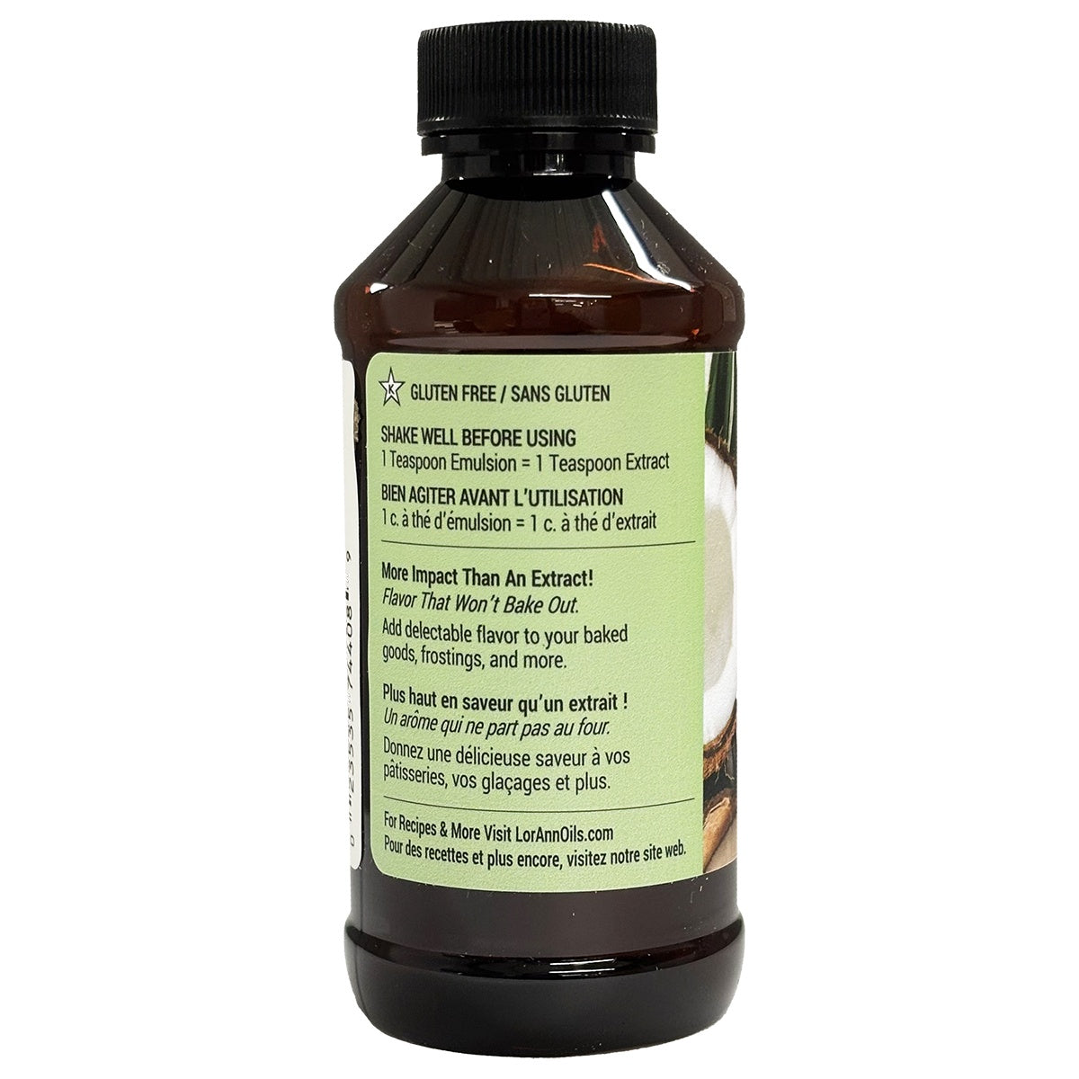 Bakery Emulsions Natural & Artificial Flavor 4oz Coconut