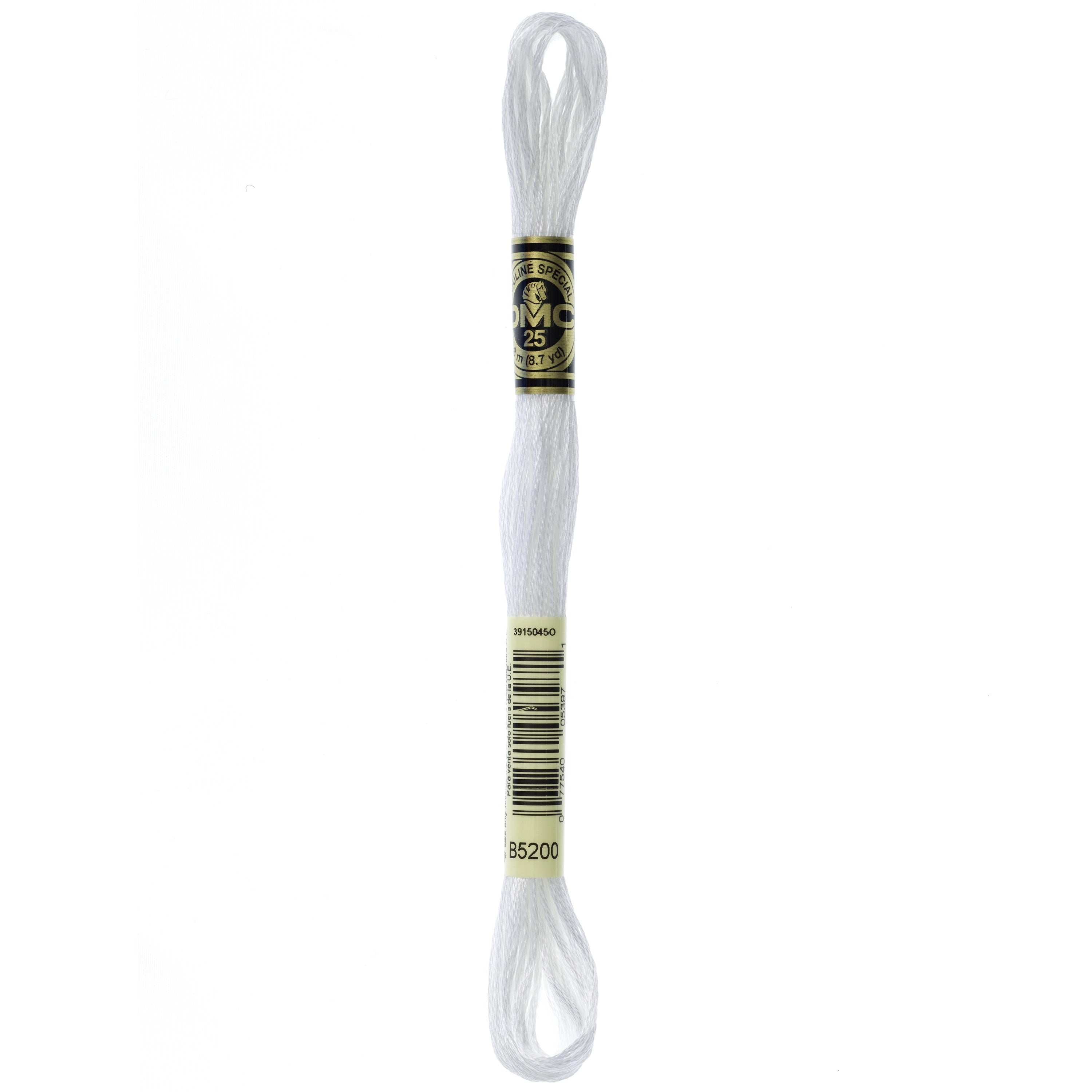 DMC 6-Strand Embroidery Cotton 8.7yd Snow White