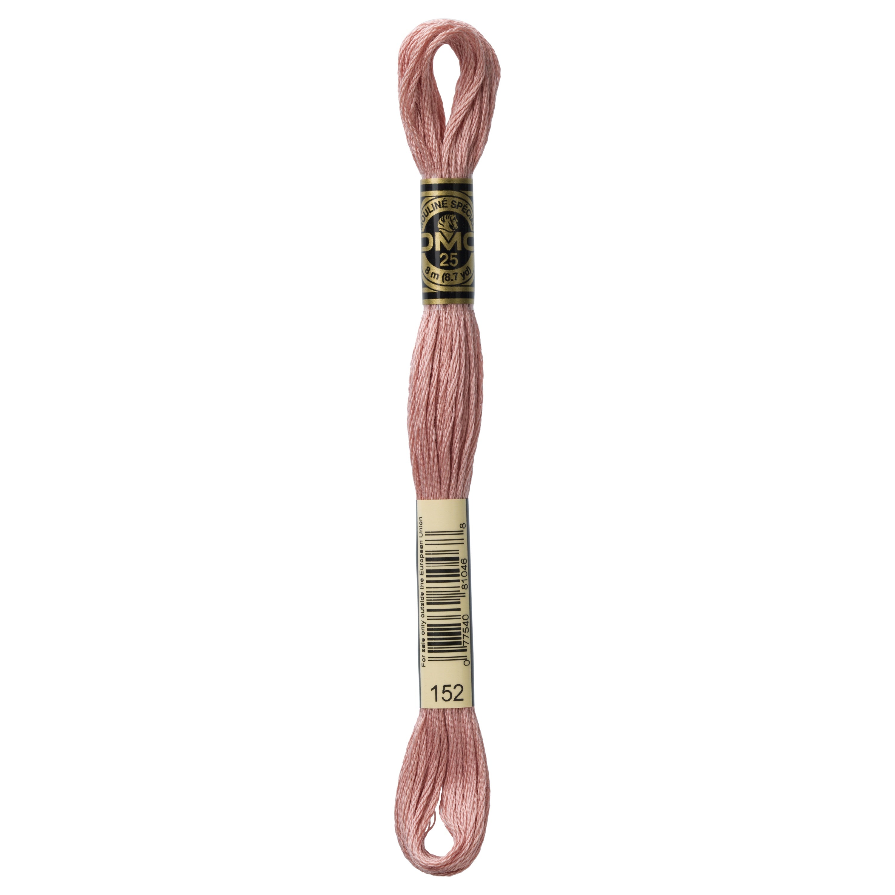 DMC 6-Strand Embroidery Cotton 8.7yd Medium Light Shell Pink-Between 223 &224