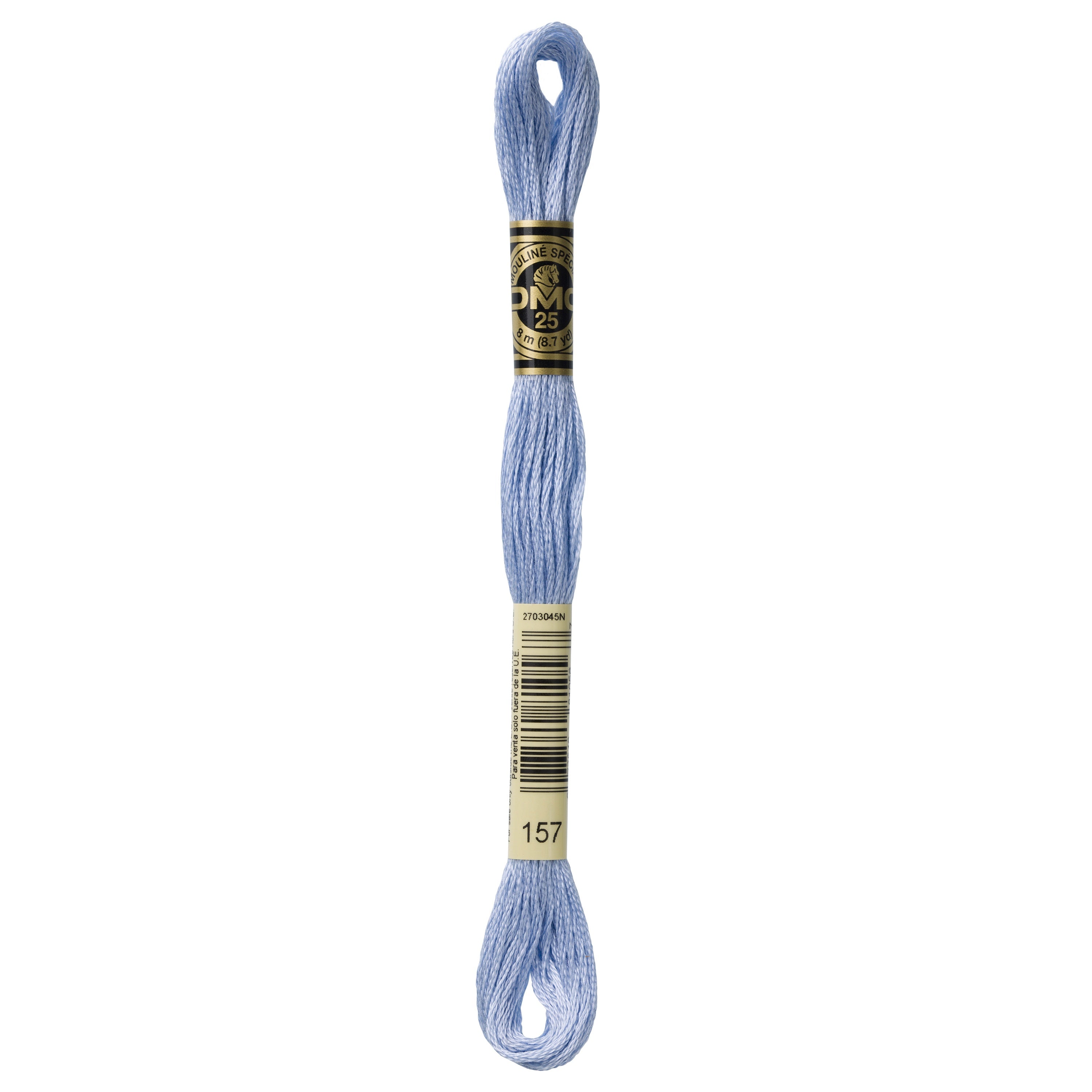 DMC 6-Strand Embroidery Cotton 8.7yd Very Lt. Cornflower Blue-Lighter than794