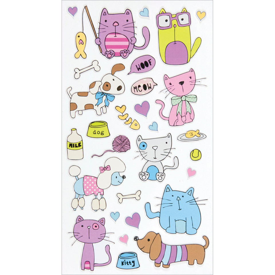 Sticko Stickers Cats & Dogs