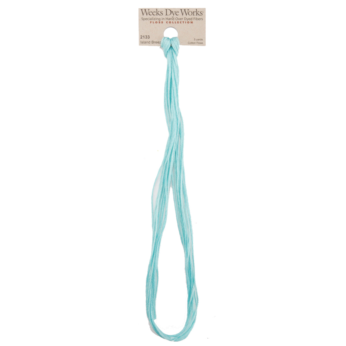 Weeks Dye Works 6-Strand Embroidery Floss 5yd-Monkey Grass