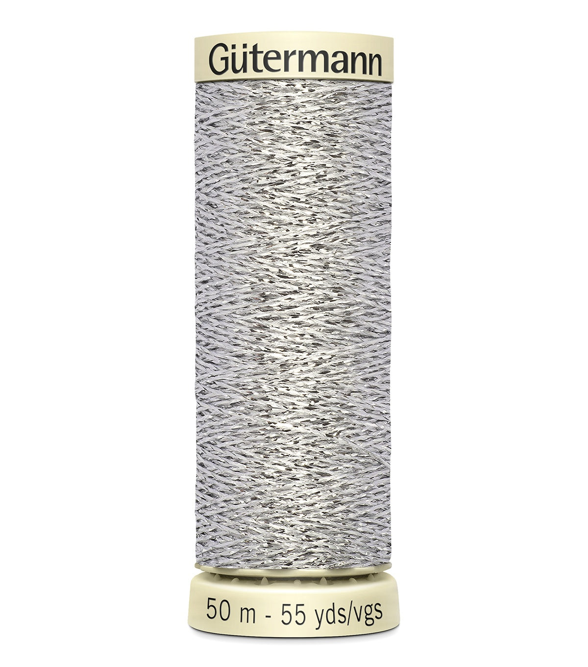 Gutermann Sparkle Metallic Thread 50m Silver