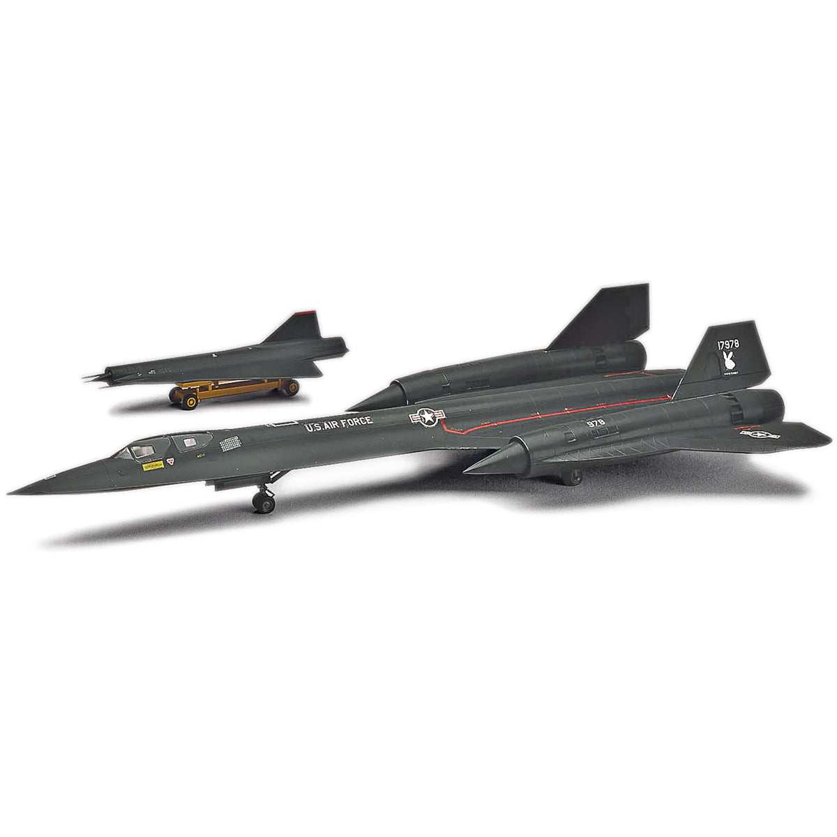 1/72 SR71A Blackbird Stealth Jet
