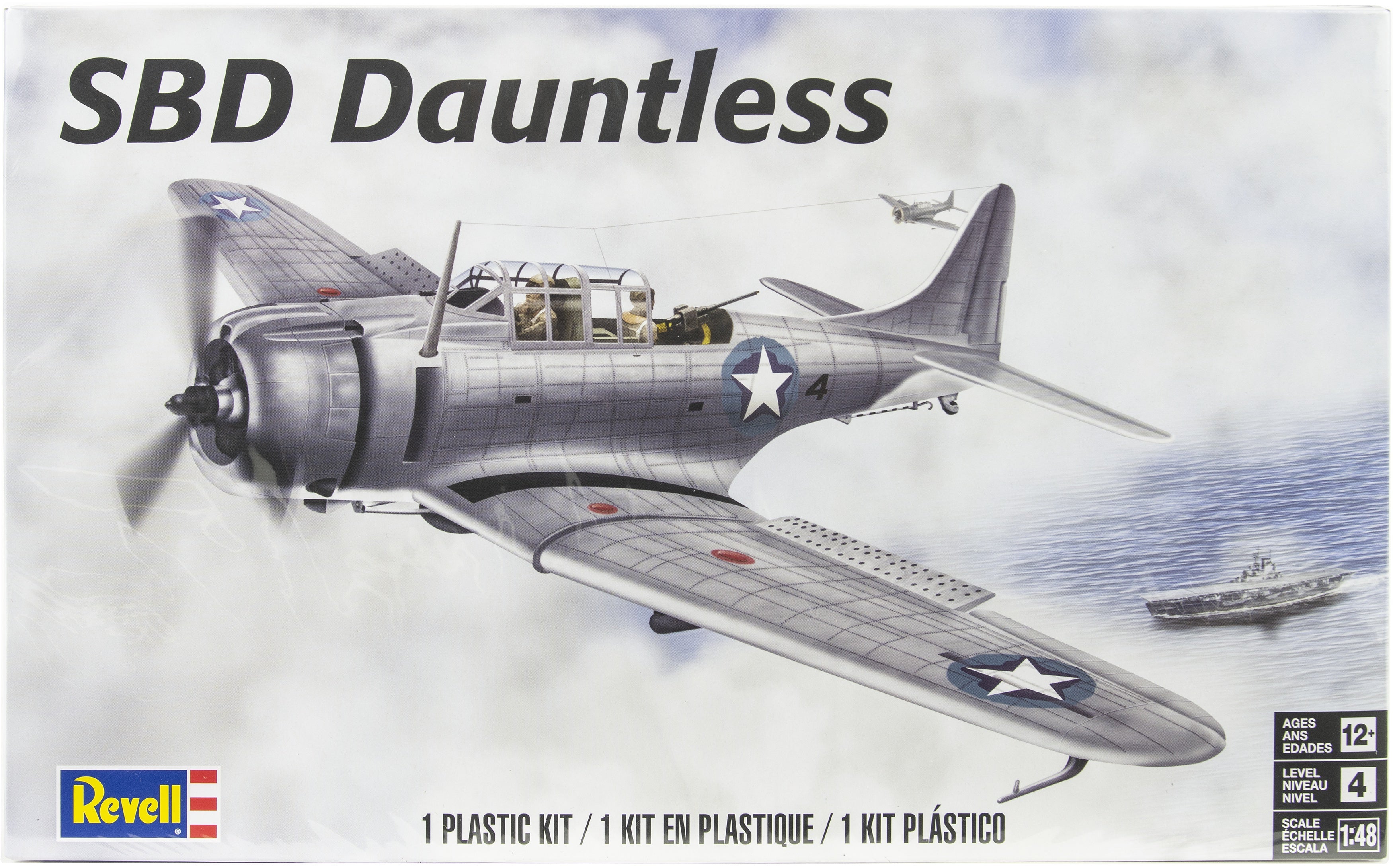 Revell SBD Dauntless Model, 1:48 Scale Kit