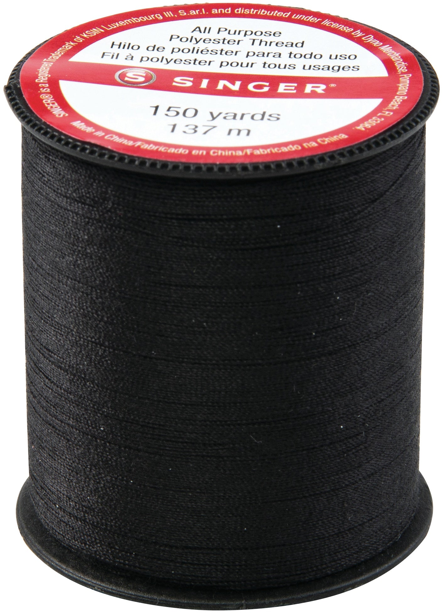 All-Purpose Polyester Thread 150yd Black