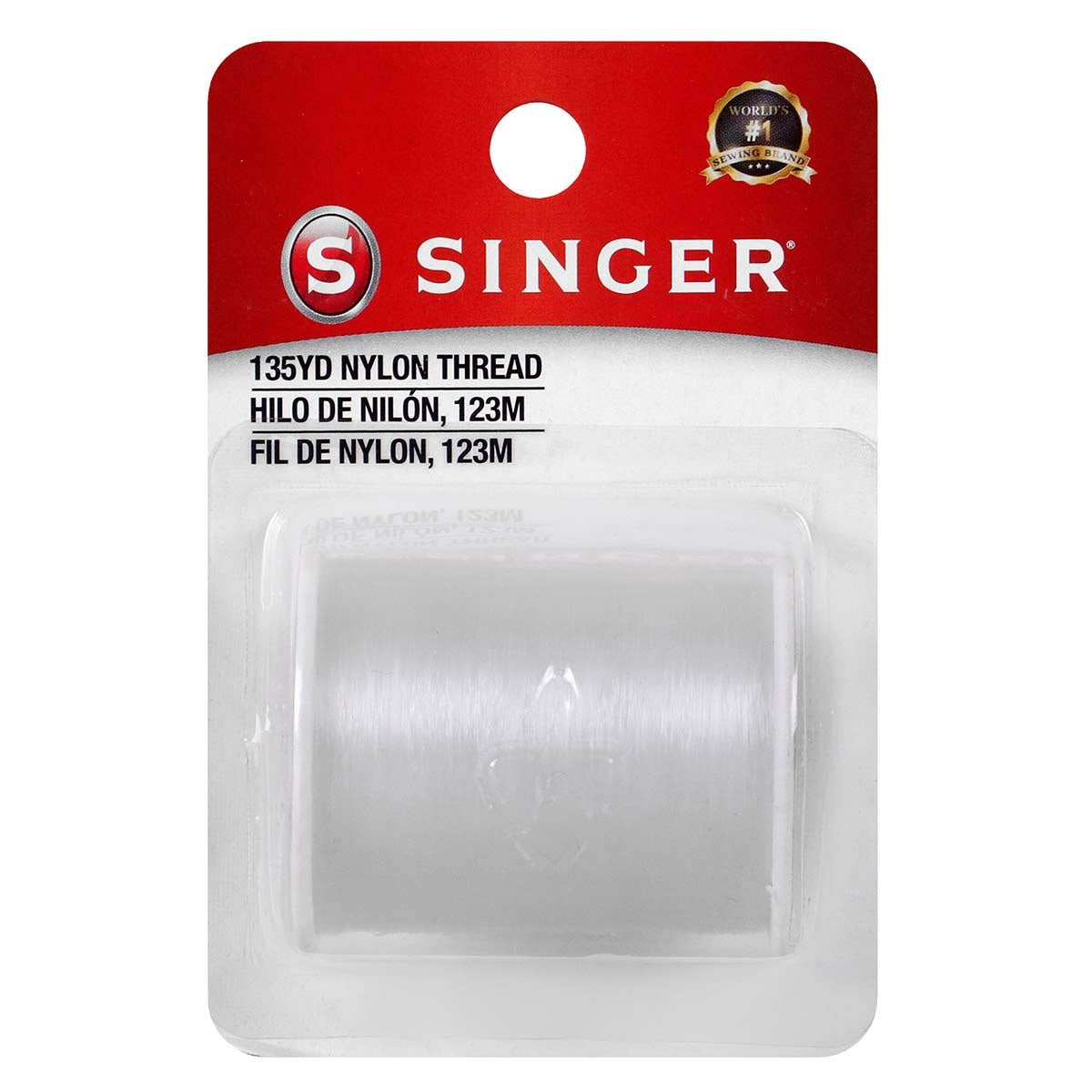 Nylon Thread 135yd Clear