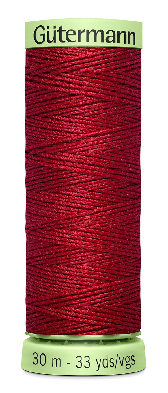 Topstitch Heavy-Duty Thread 33yd Cranberry