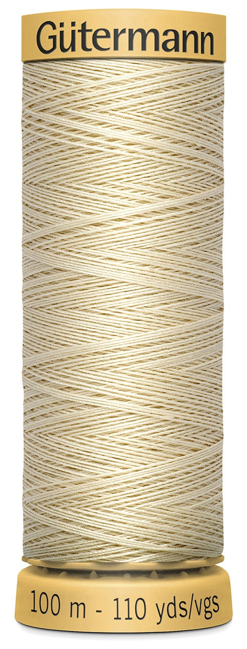 Natural Cotton Thread 110yd Ecru
