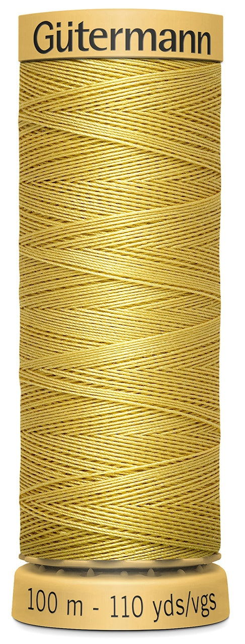 Natural Cotton Thread 110yd Yellow