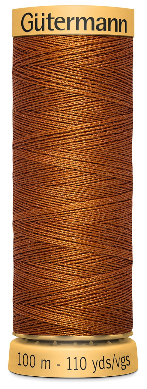 Natural Cotton Thread 110yd Copper