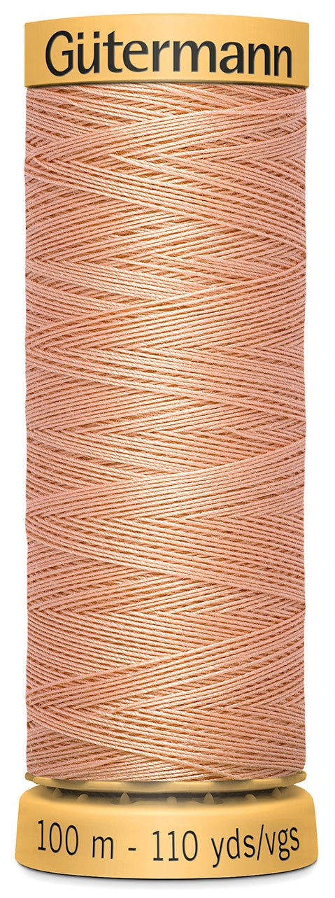 Natural Cotton Thread 110yd Light Salmon