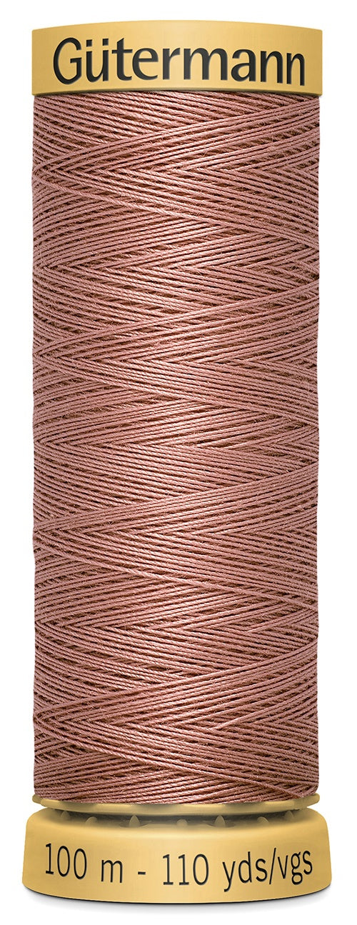 Natural Cotton Thread 110yd Rose Red