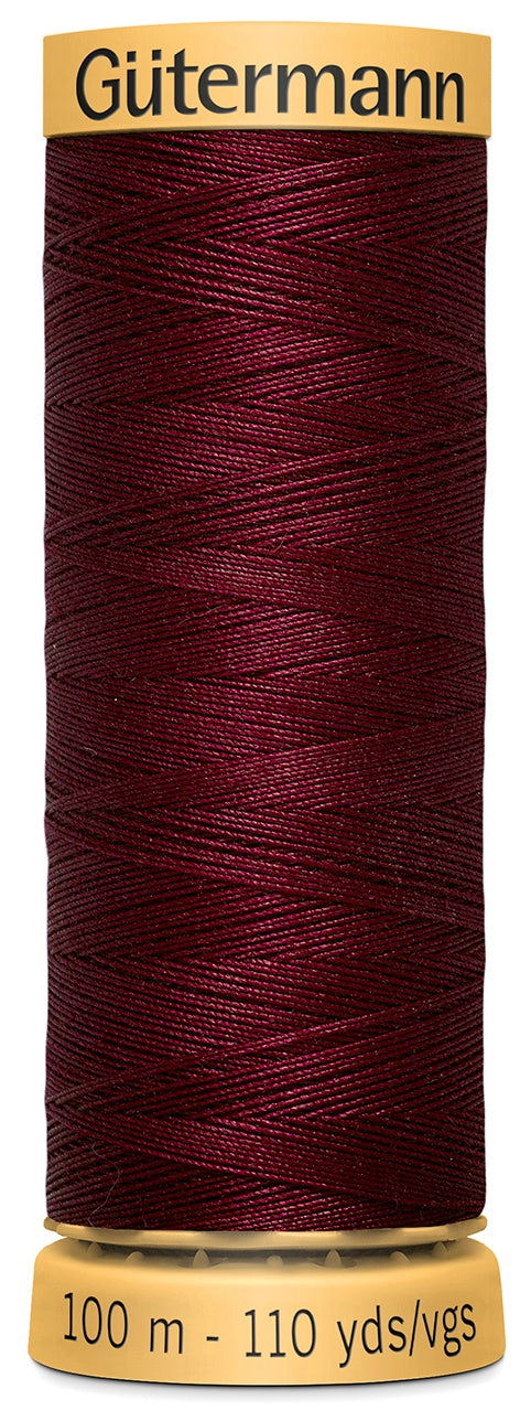 Natural Cotton Thread 110yd Dark Purple