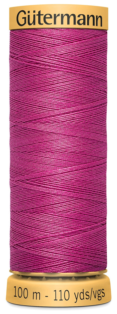 Natural Cotton Thread 110yd Bright Pink
