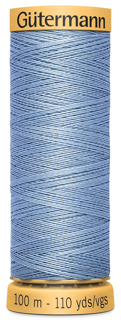 Natural Cotton Thread 110yd Light Sky Blue