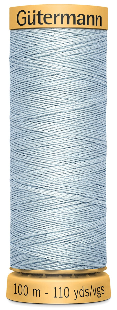 Natural Cotton Thread 110yd Light Blue Dawn