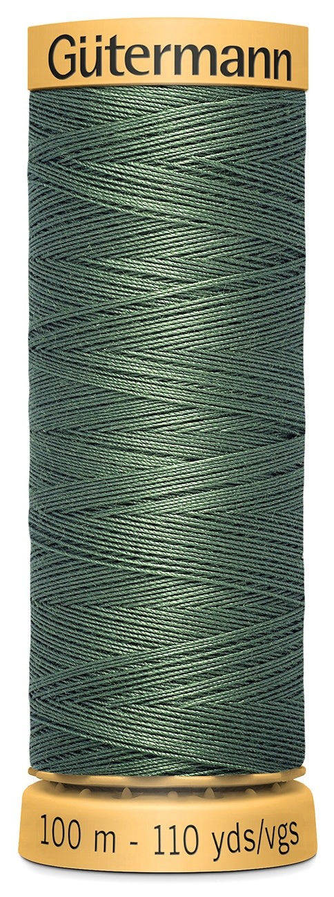 Natural Cotton Thread 110yd Sage Green