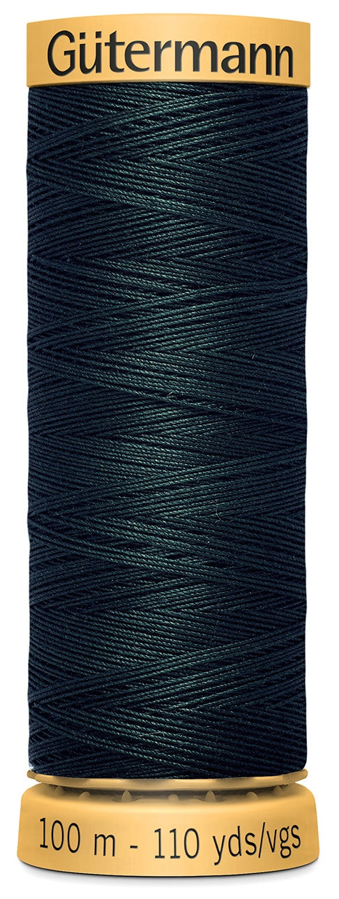 Natural Cotton Thread 110yd Dark Green