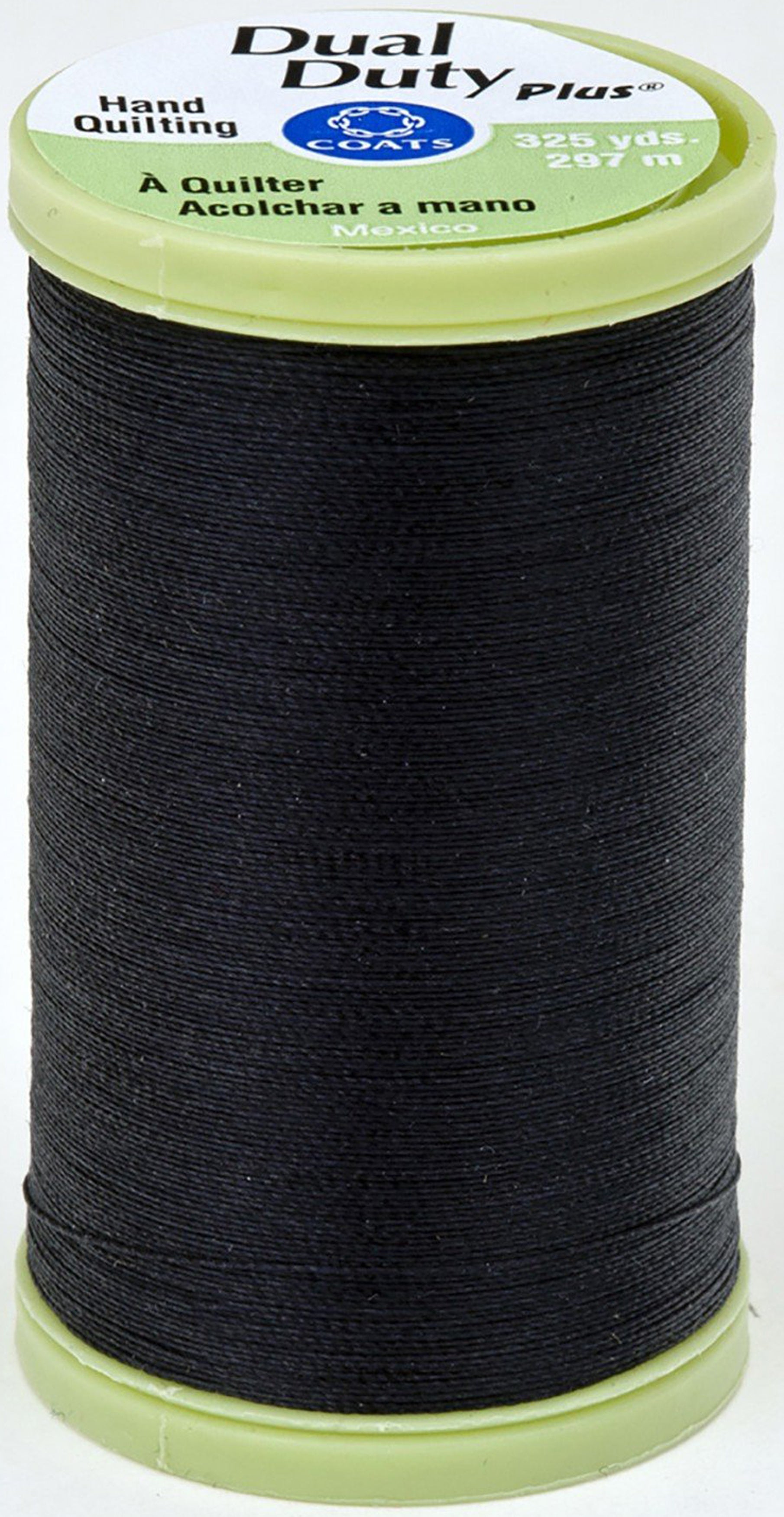 Dual Duty Plus Hand Quilting Thread 325yd Black
