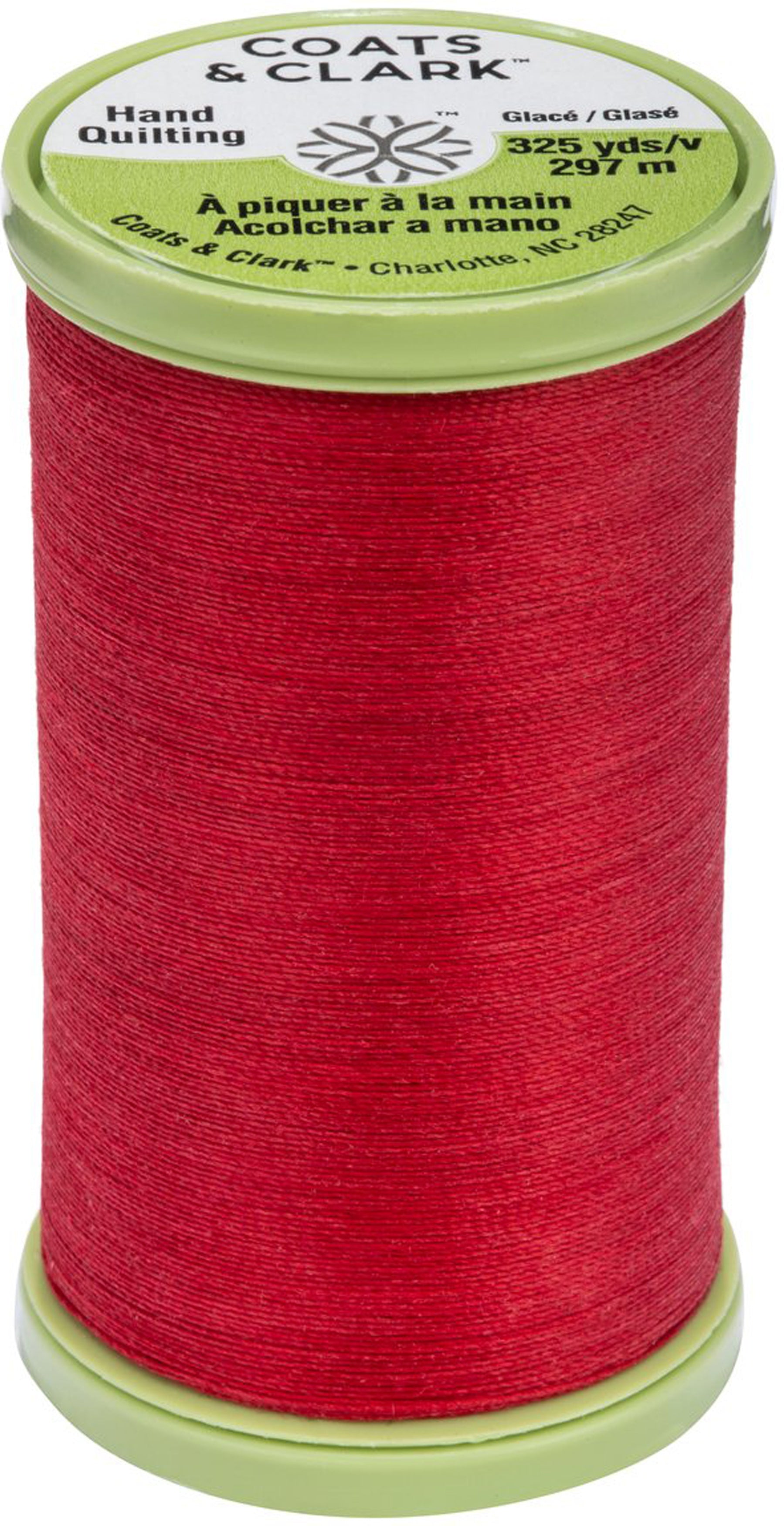 Dual Duty Plus Hand Quilting Thread 325yd Red