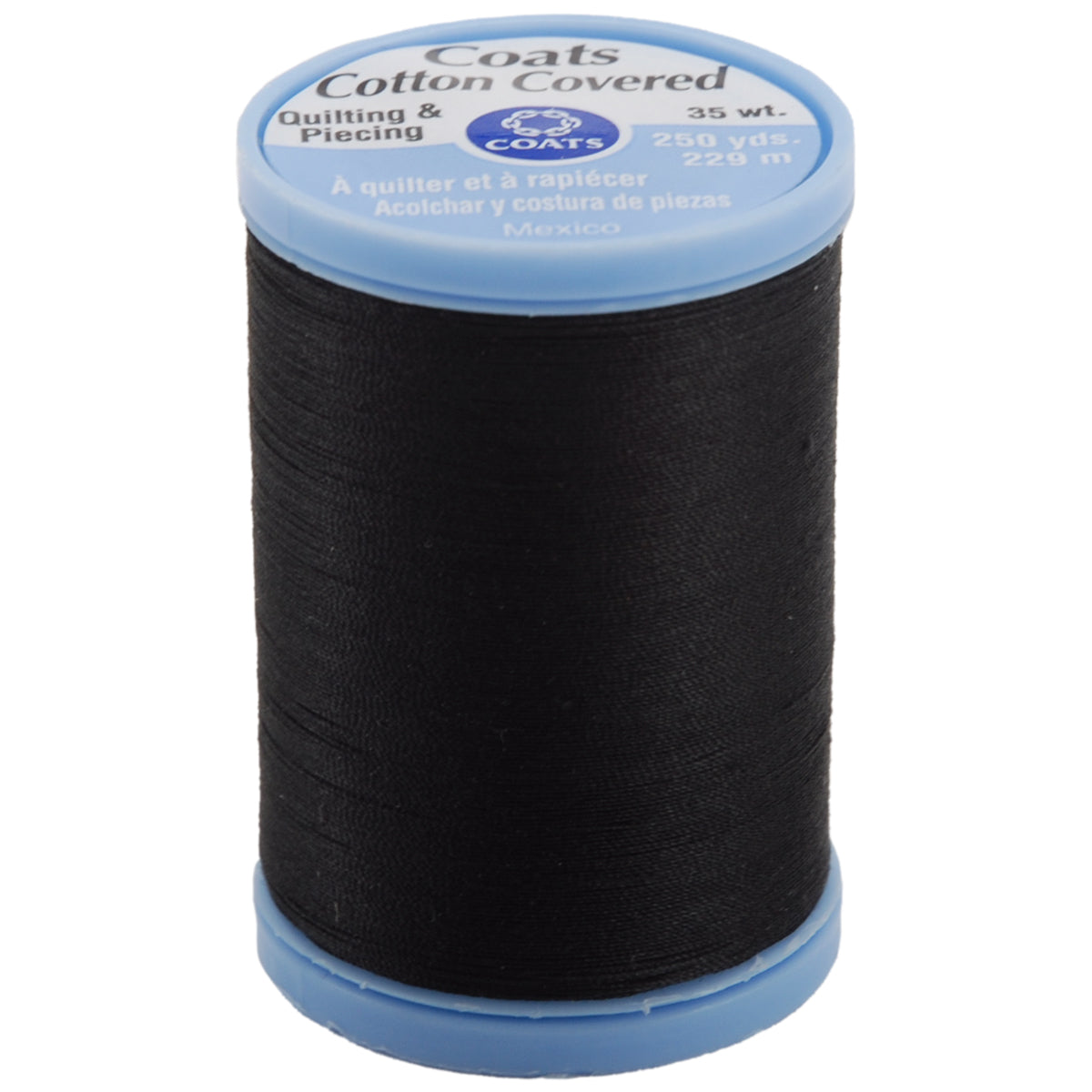 Cotton Covered Quilting & Piecing Thread 250yd Black