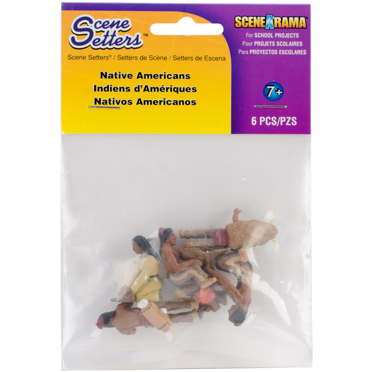 Scene Setters(R) Figurines Native Americans 5/Pkg