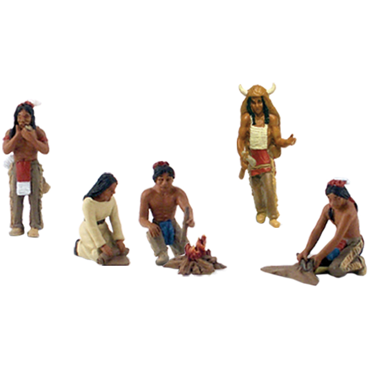 Scene Setters(R) Figurines Native Americans 5/Pkg