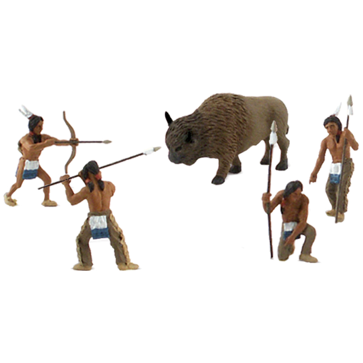 Scene Setters(R) Figurines Native American Hunt 5/Pkg