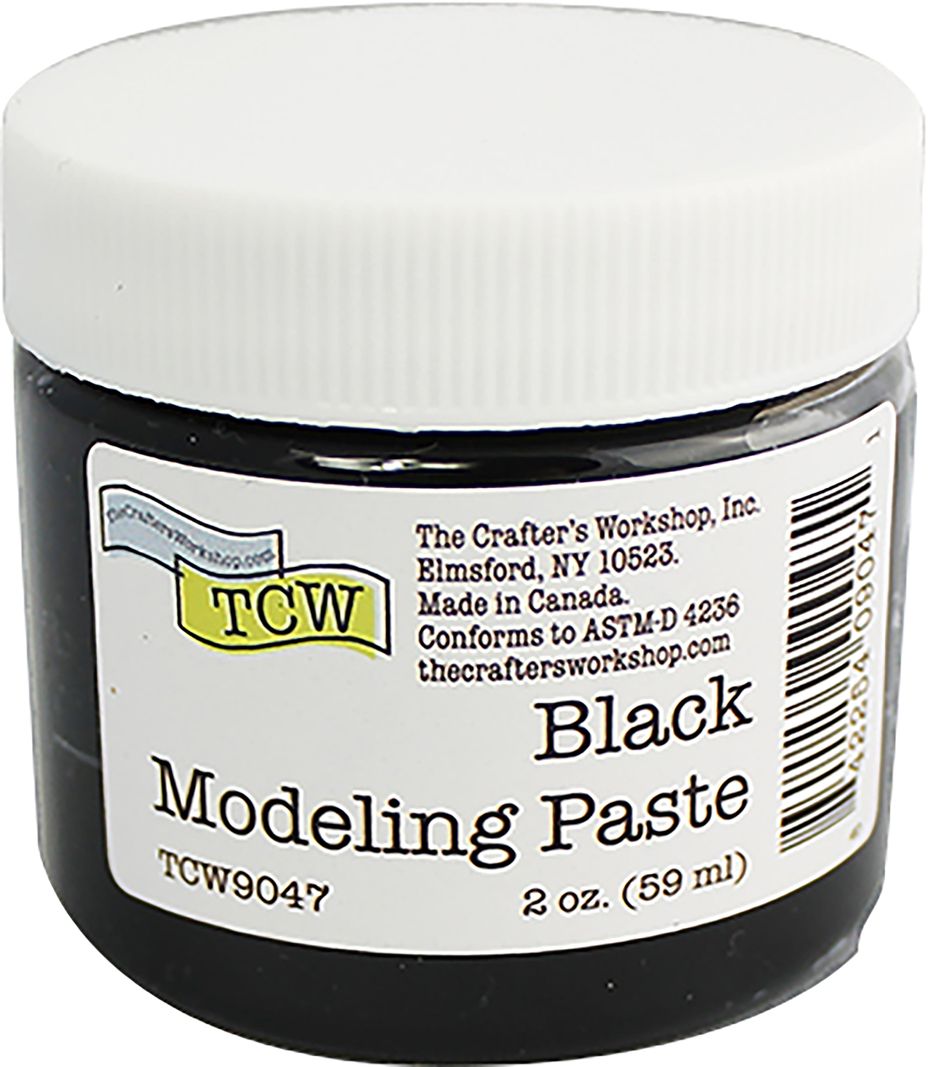 Crafter's Workshop Modeling Paste 2oz Black