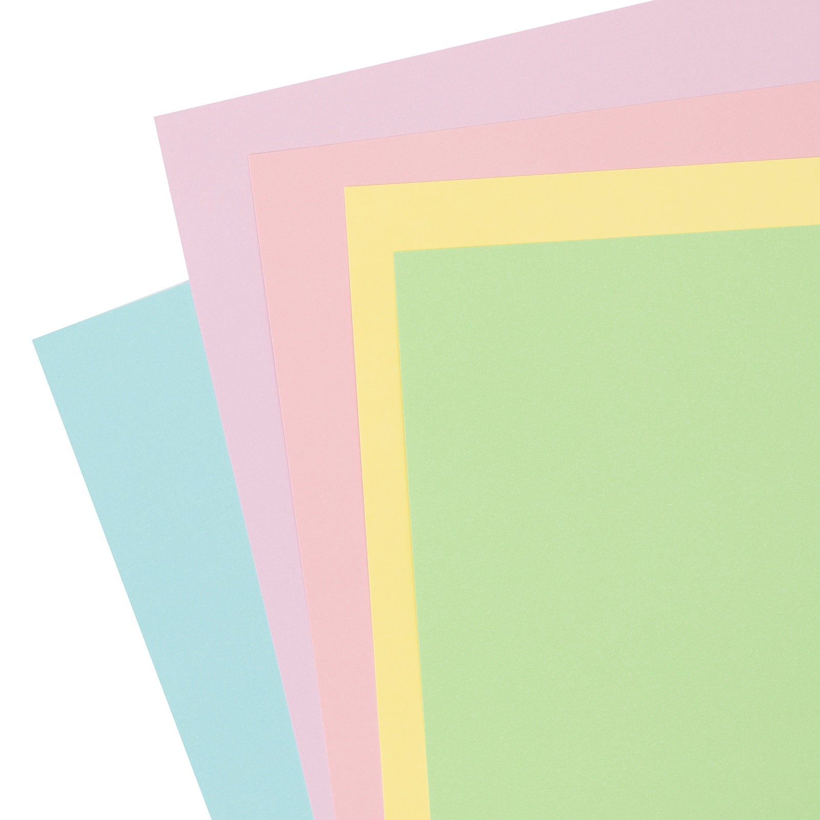 Colorbok 78lb Smooth Cardstock 12"X12" 30/Pkg Pastel, 5 Colors/6 Each