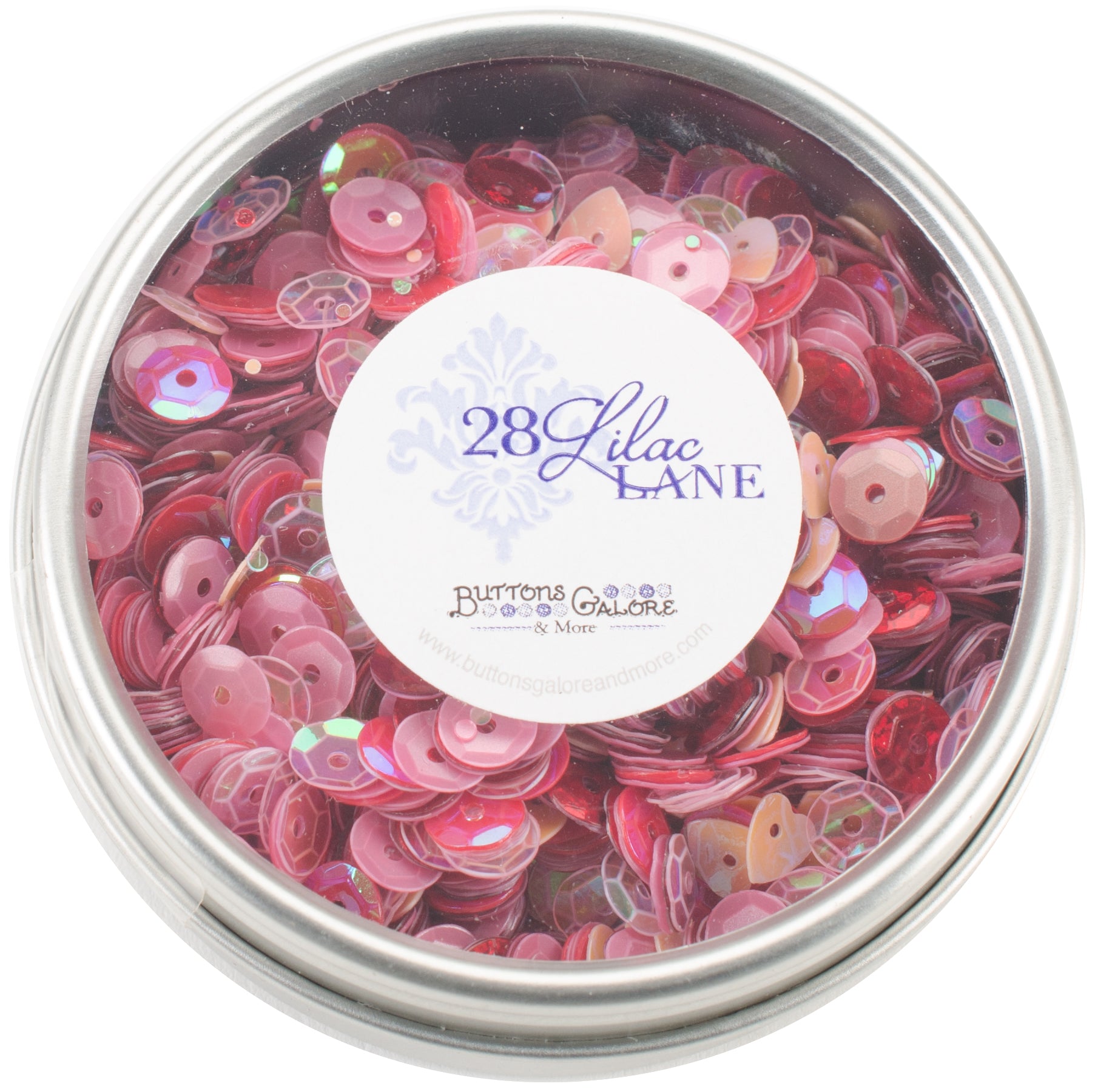 28 Lilac Lane Tin W/Sequins 40g My Valentine