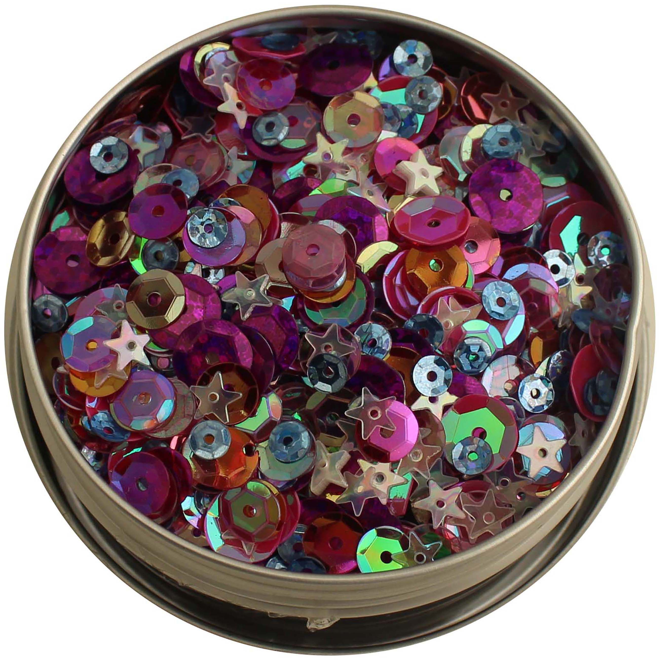 28 Lilac Lane Tin W/Sequins 40g Mixed Berry