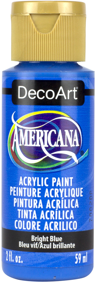 Americana Acrylic Paint 2oz Bright Blue
