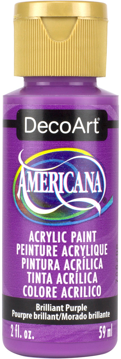 Americana Acrylic Paint 2oz Brilliant Purple