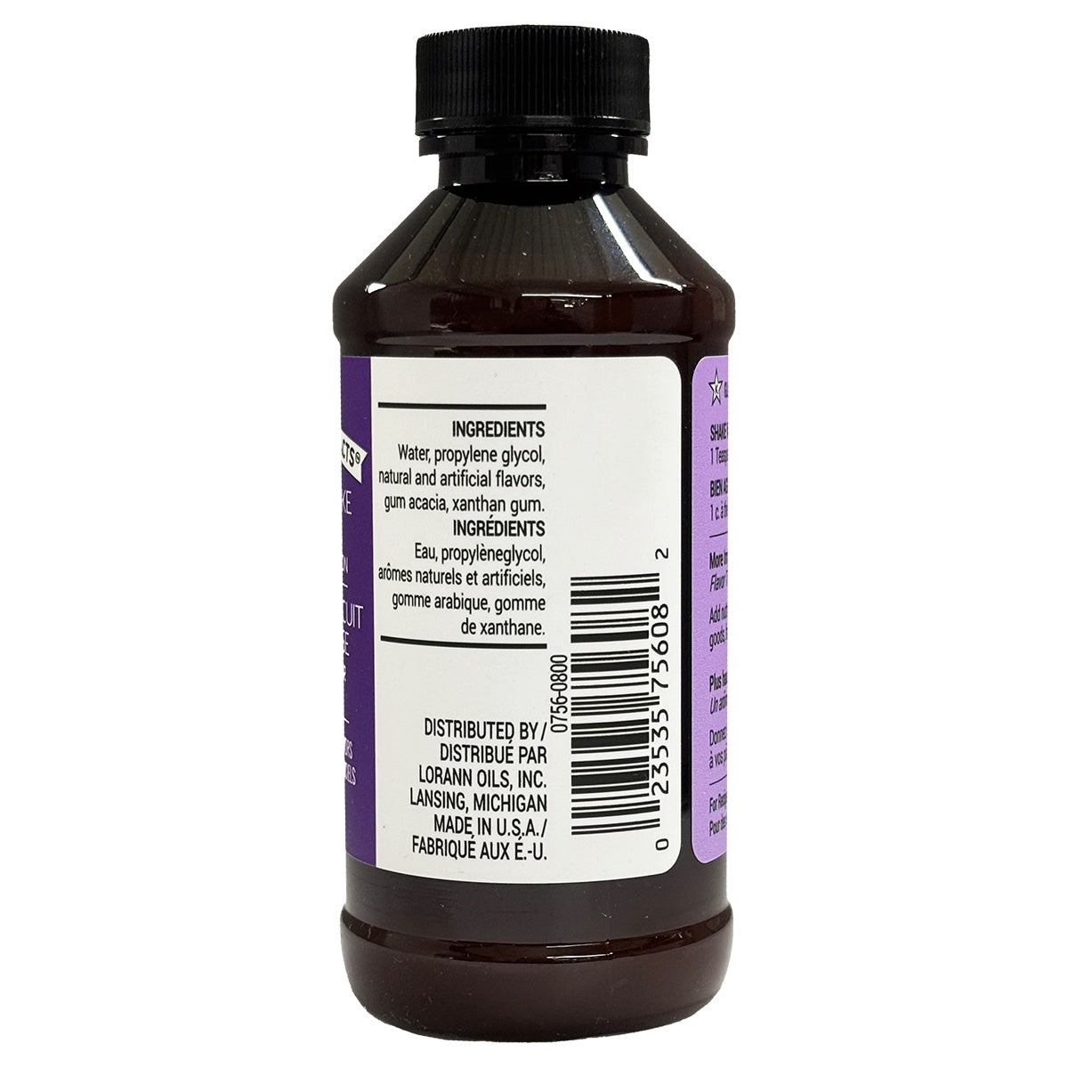 Bakery Emulsions Natural & Artificial Flavor 4oz Princess Cake & Cookie