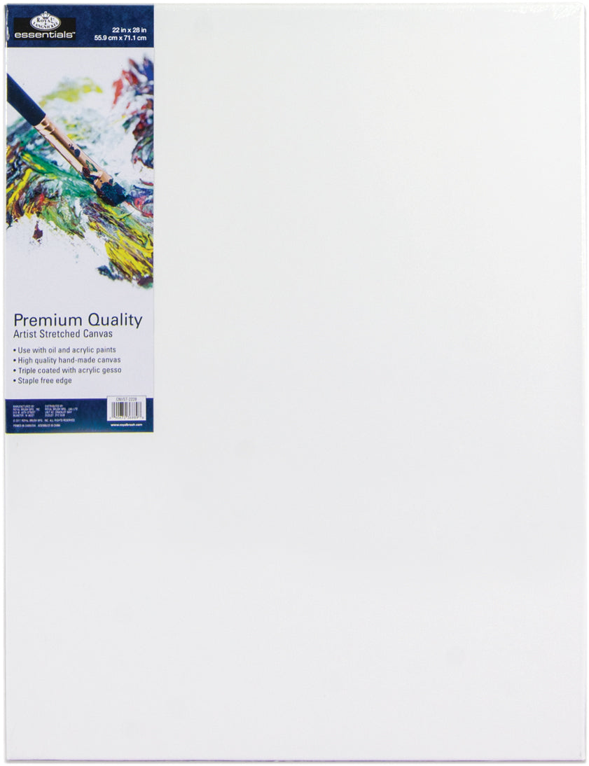essentials(TM) Premium Stretched Canvas 22"X28"