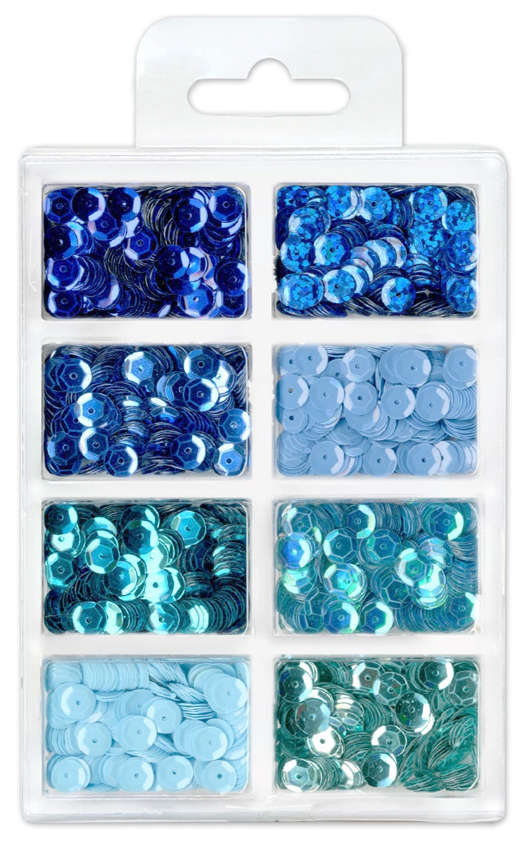 Cup Sequins 7mm .56oz Rhythm 'n Blues
