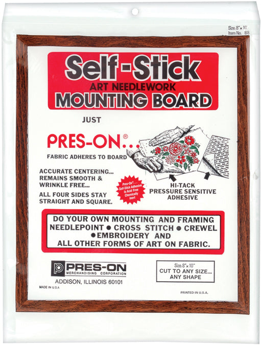 Pres-On Mounting Board 8"X10"     