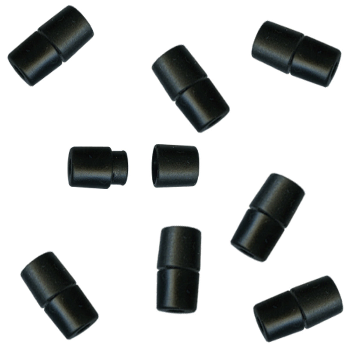 Parachute Cord Safety Buckles 5mm 5/Pkg Black